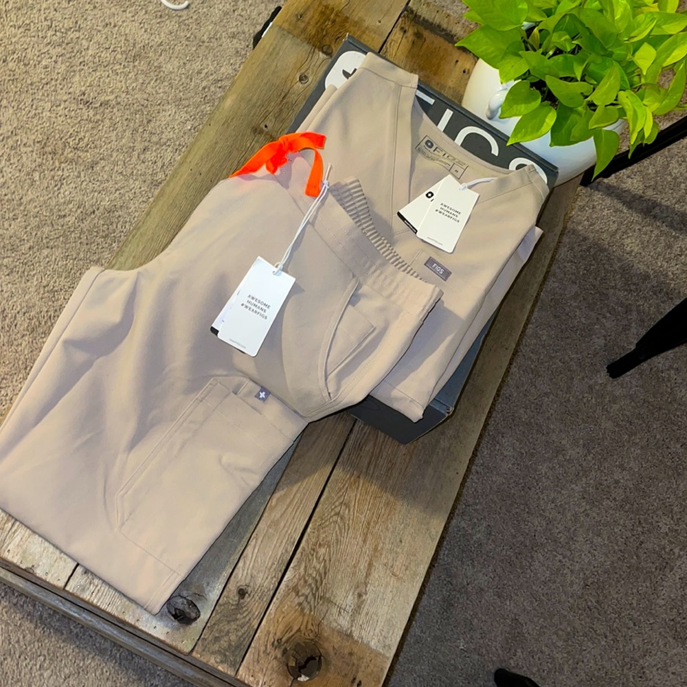 Limited edition Boulder Figs scrubs